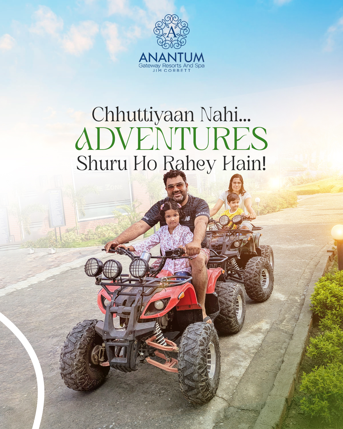 The Ultimate Summer Vacation: Combine Luxury and Adventure at Anantum Gateway Resorts & Spa