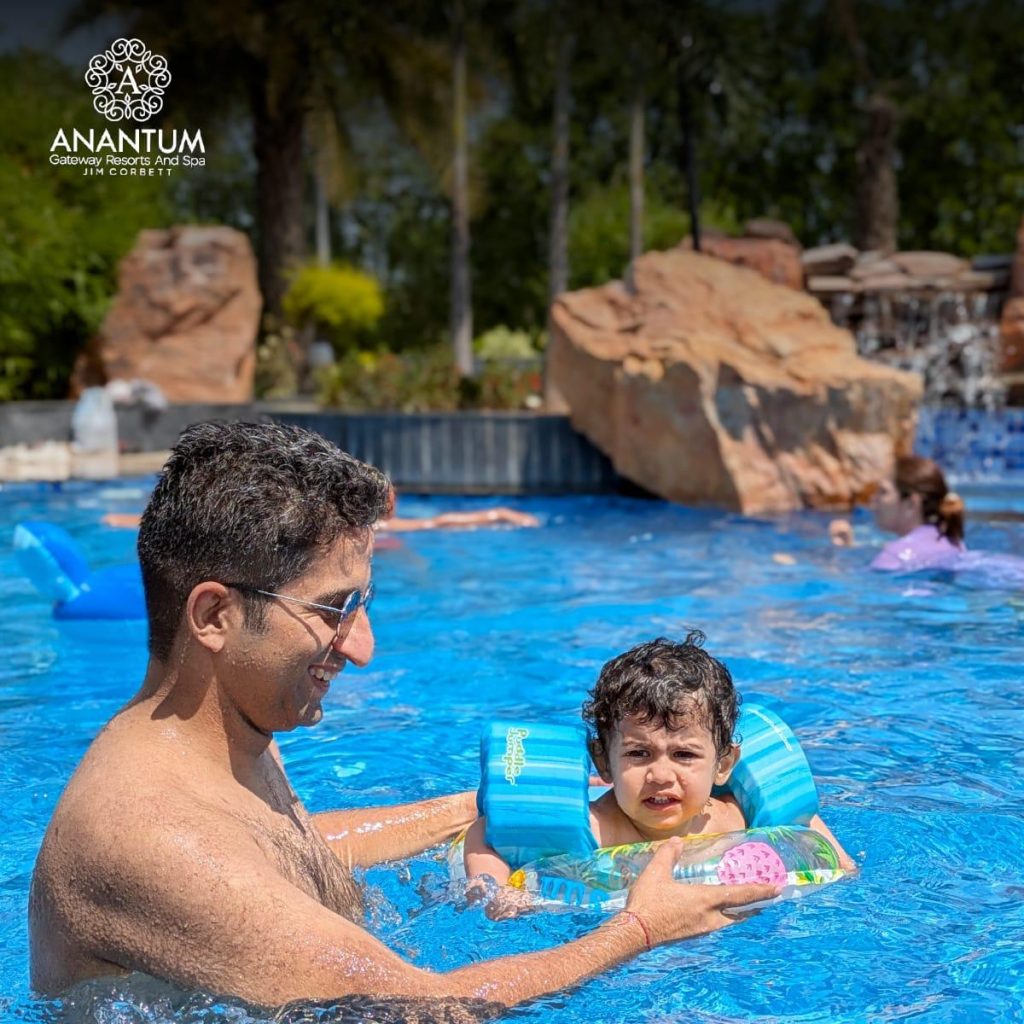 Swimming Pool Resort in Corbett